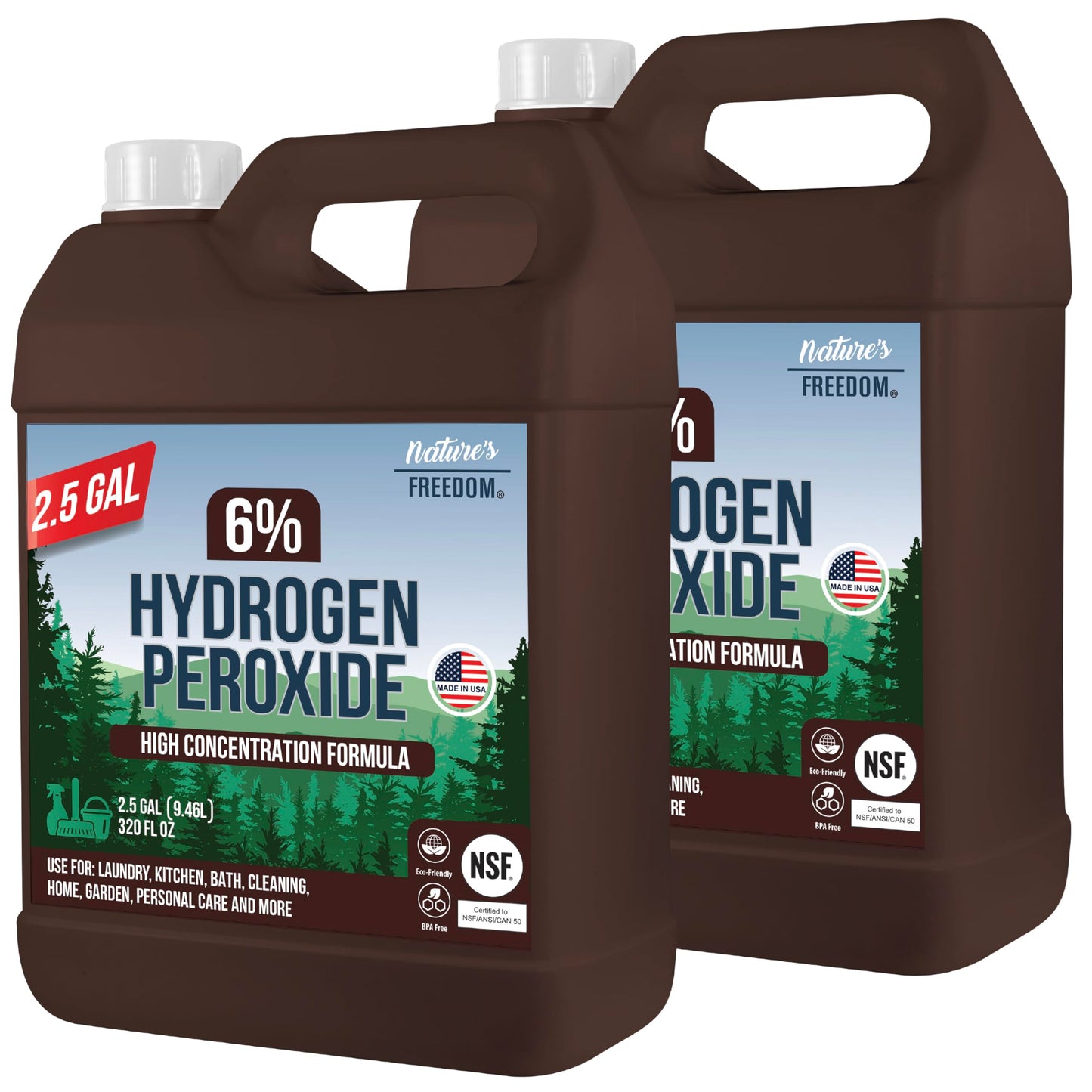 Nature's Freedom 6% Hydrogen Peroxide