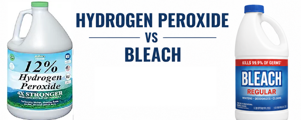 Hydrogen Peroxide vs Bleach: Which Is Safer?