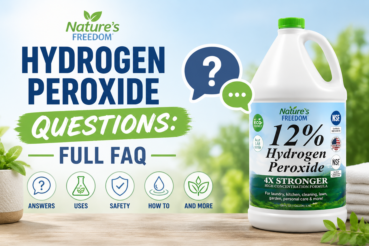 Hydrogen Peroxide Questions: Answers to the Most Common Ones