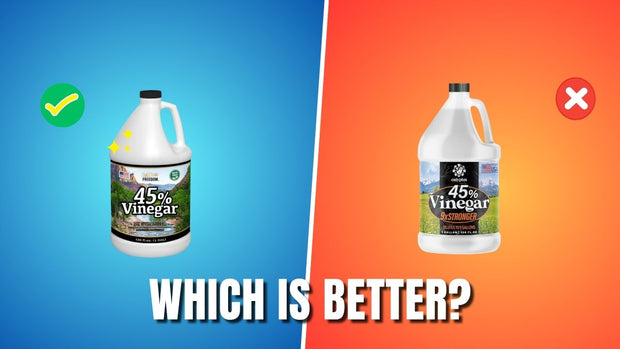 Nature's Freedom vs Calyptus 45% Vinegar: Which Should You Buy?