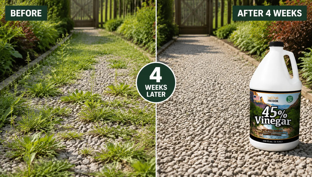 Will Salt and Vinegar Kill Weeds?
