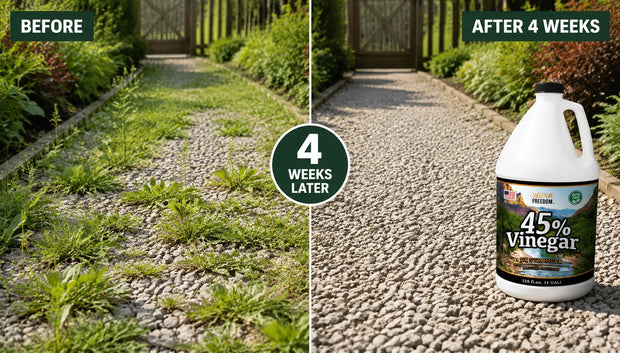 Will Salt and Vinegar Kill Weeds?