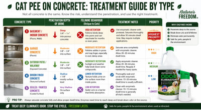 How to Get Cat Pee Smell Out of Concrete
