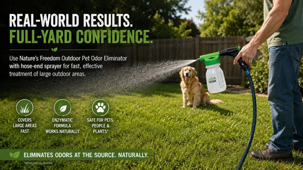 How to Get Rid of Dog Urine Smell Outside Naturally