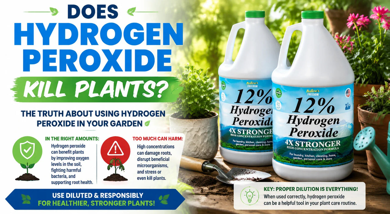 Does Hydrogen Peroxide Kill Plants?