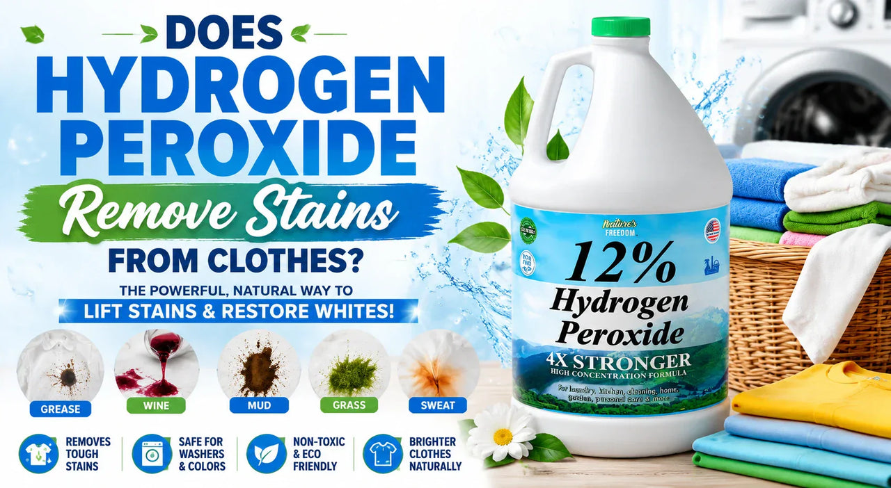 Does Hydrogen Peroxide Remove Stains from Clothes?