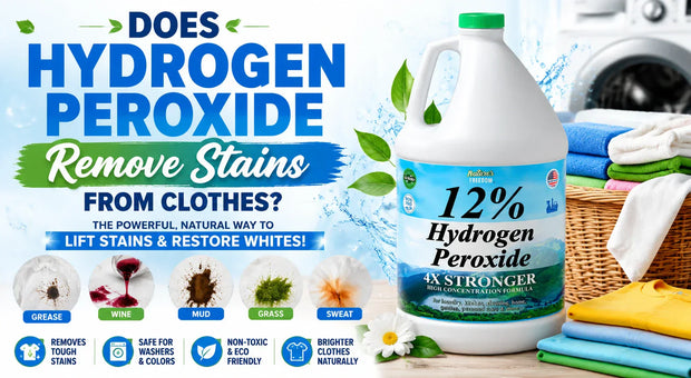 Does Hydrogen Peroxide Remove Stains from Clothes?