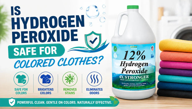 Is Hydrogen Peroxide Safe for Colored Clothes?
