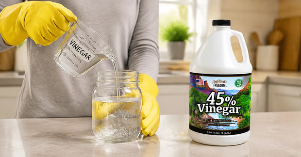 How to Dilute 45% Vinegar to 5%: The Exact Formula