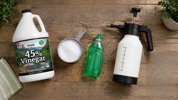 How to Make Natural Weed Killer with Vinegar