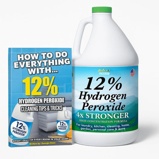 Nature's Freedom 12% Food Grade Hydrogen Peroxide NSF Certified 1 Gallon - Product Detail