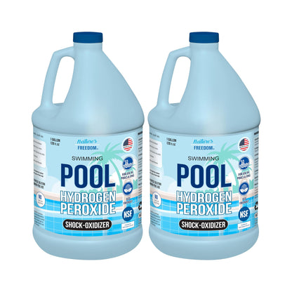 Nature's Freedom 12% Hydrogen Peroxide Pool & Spa Non-Chlorine Shock Oxidizer