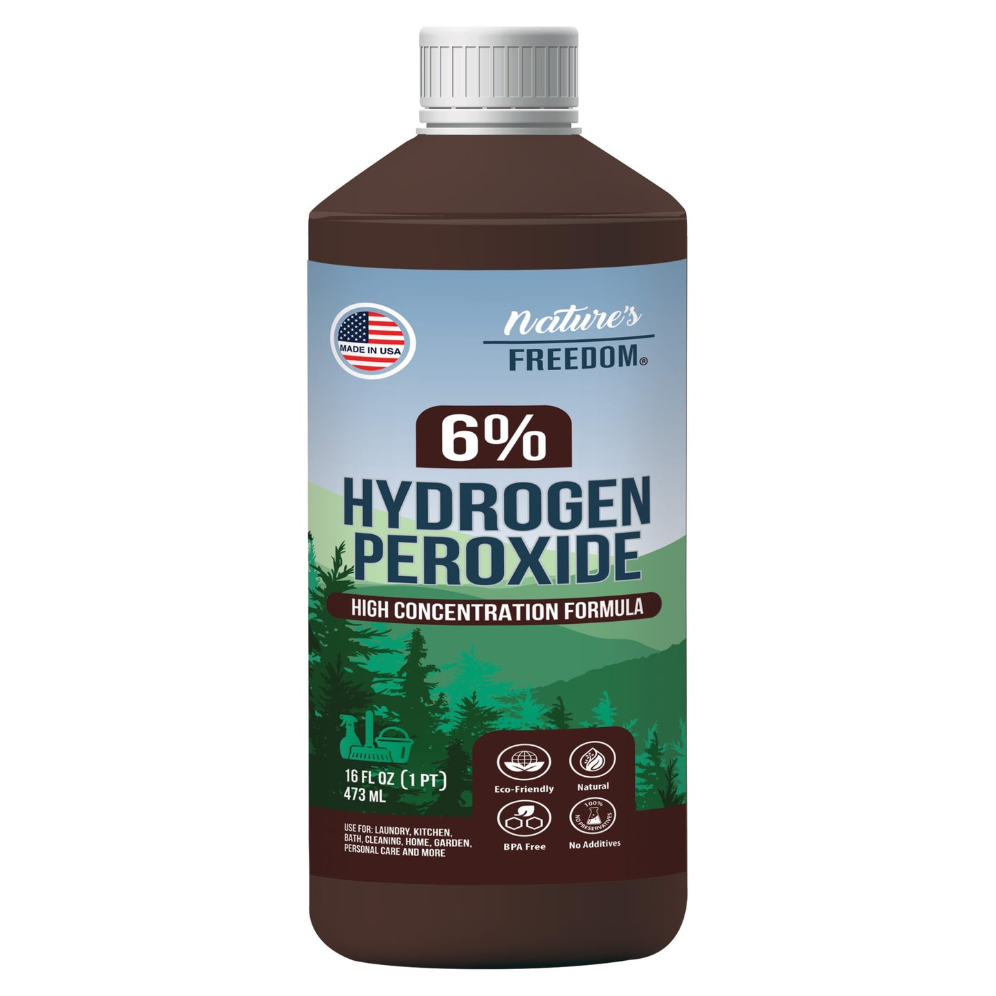 Nature's Freedom 6% Hydrogen Peroxide