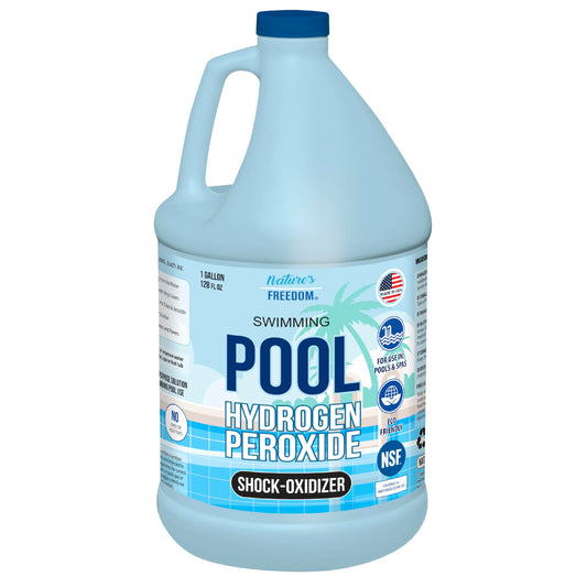 Nature's Freedom Hydrogen Peroxide Pool and Spa Non-Chlorine Treatment