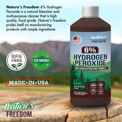Nature's Freedom 6% Hydrogen Peroxide