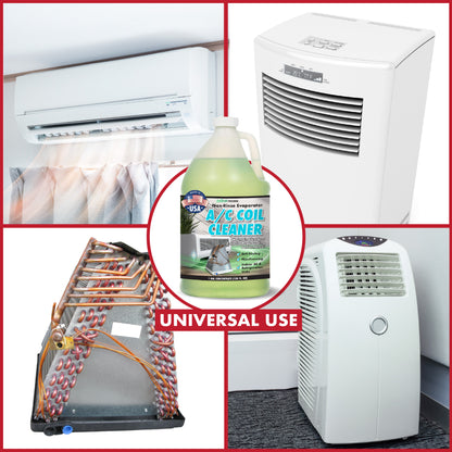Indoor AC Coil Cleaner with Pump Sprayer - 1 Gallon