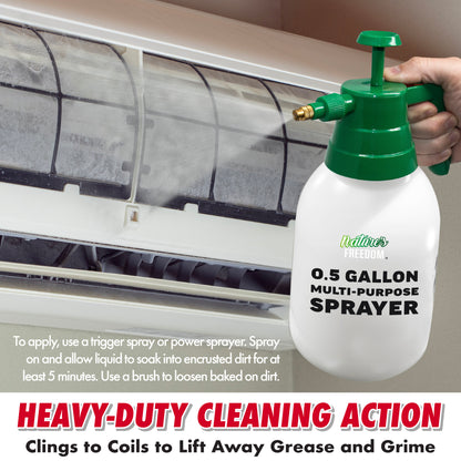 Indoor AC Coil Cleaner with Pump Sprayer - 1 Gallon