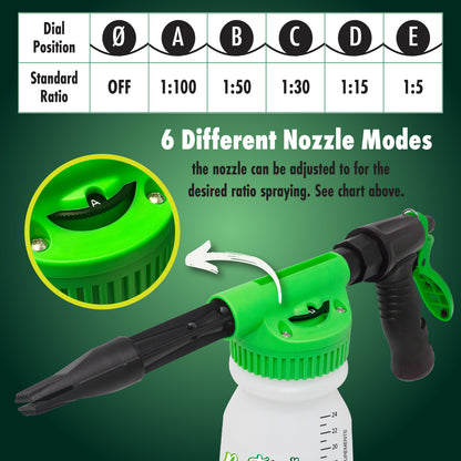 Indoor AC Coil Cleaner with Hose End Sprayer - 1 Gallon