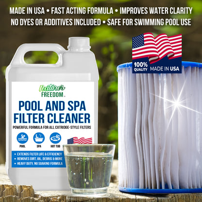 Pool and Spa Filter Cleaner -1 Gallon