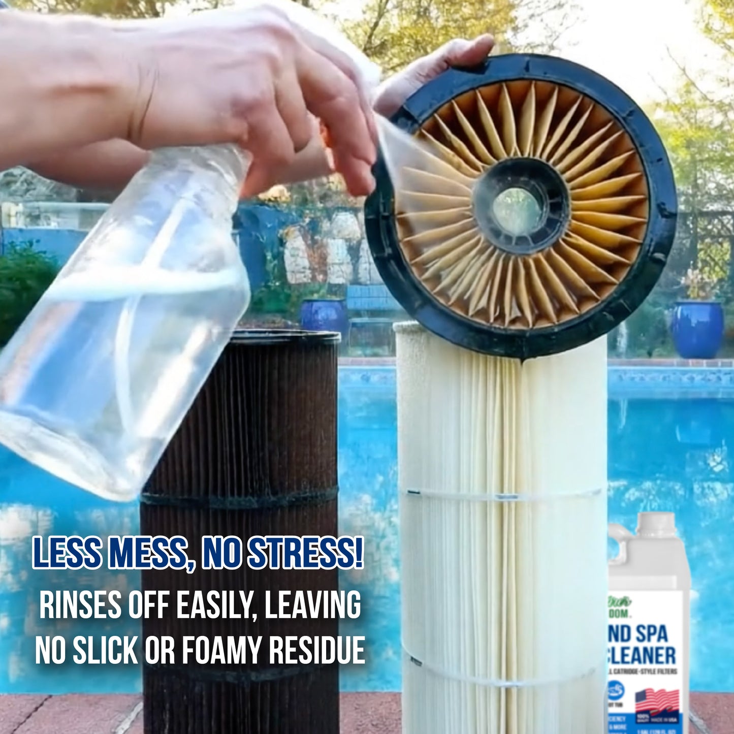 Pool and Spa Filter Cleaner -1 Gallon