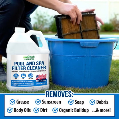 Pool and Spa Filter Cleaner -1 Gallon