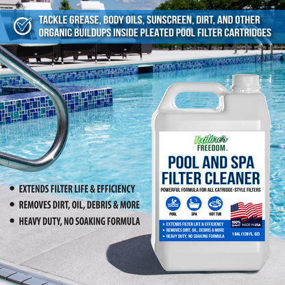 Pool and Spa Filter Cleaner -1 Gallon