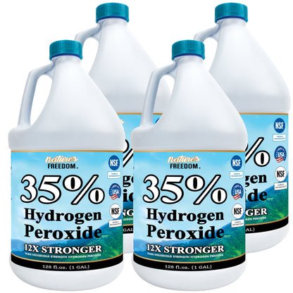 35% Hydrogen Peroxide - Food Grade Concentrate