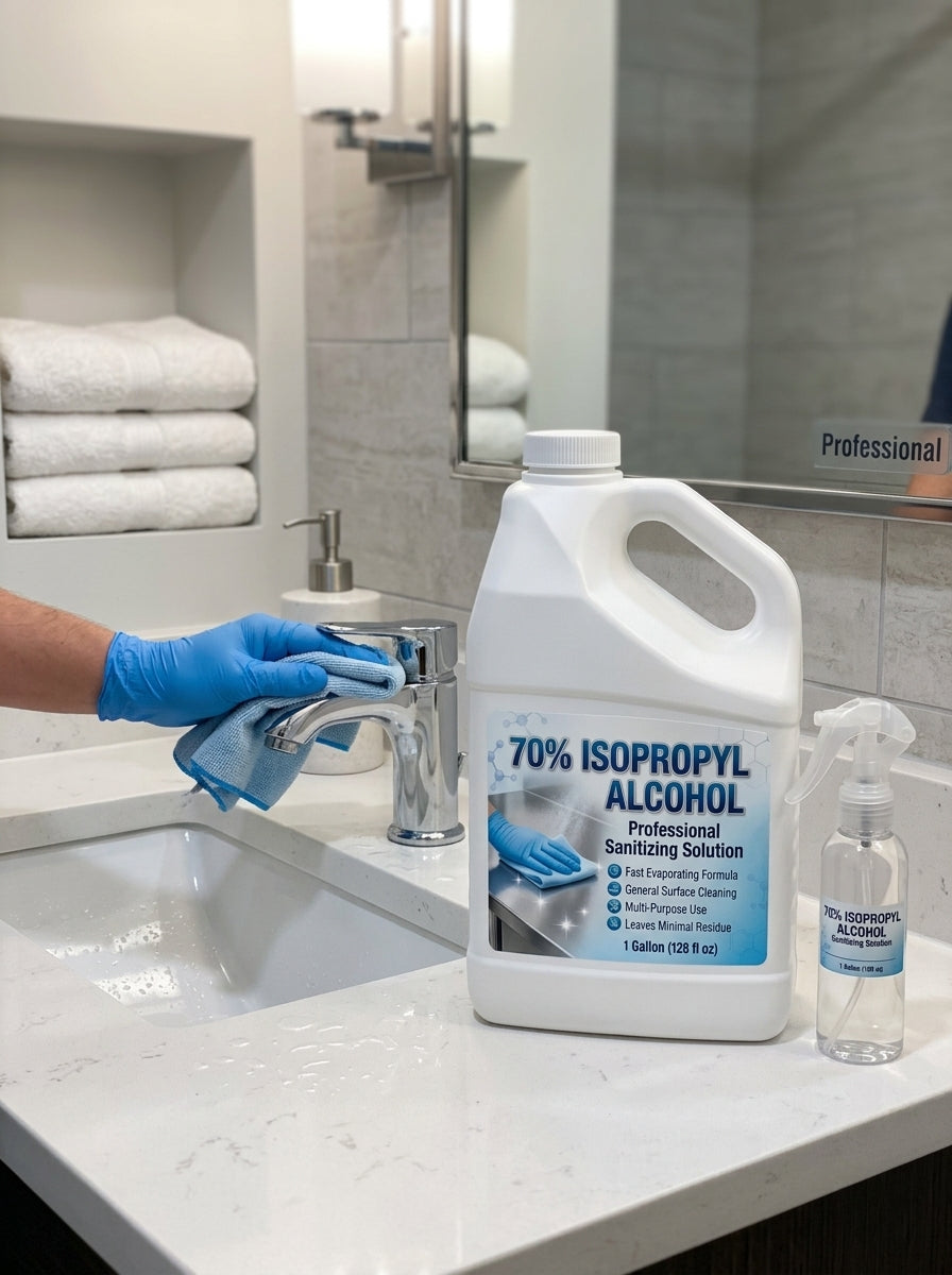 Nature's Freedom 70% Isopropyl Alcohol (IPA) with Pour Funnel