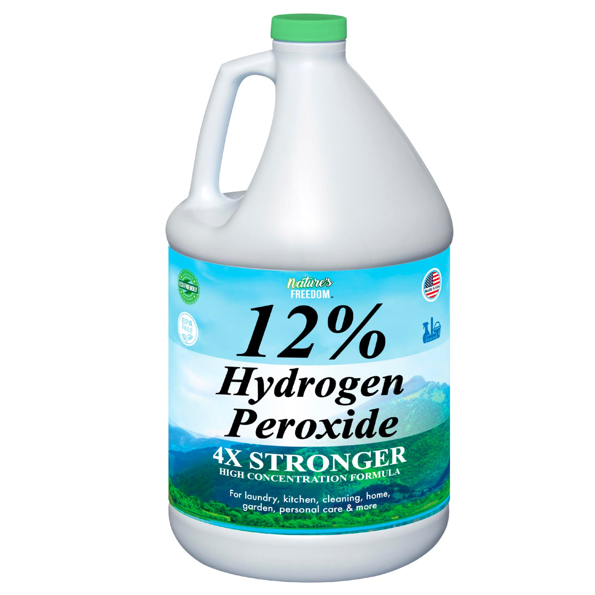 hydrogen peroxide herbicide 12% Hydrogen Peroxide, 1 Gallon